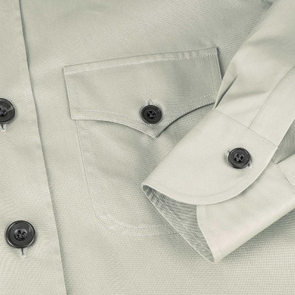 Rubinacci Vintage archive sahariana in cotone ghiaccio Italy