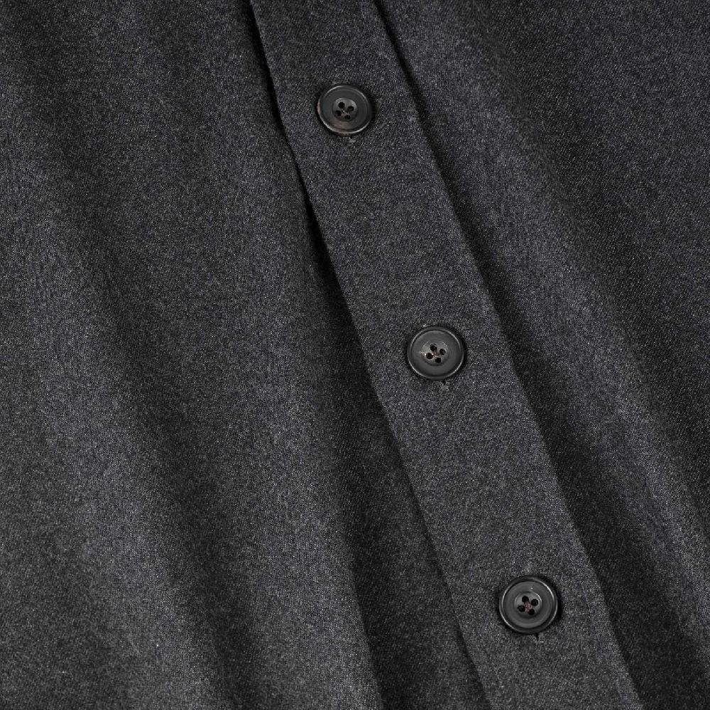 Rubinacci Overshirt in lana grigio Latest fashion