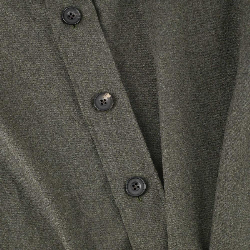 Rubinacci Overshirt in lana verde Offerta temporanea