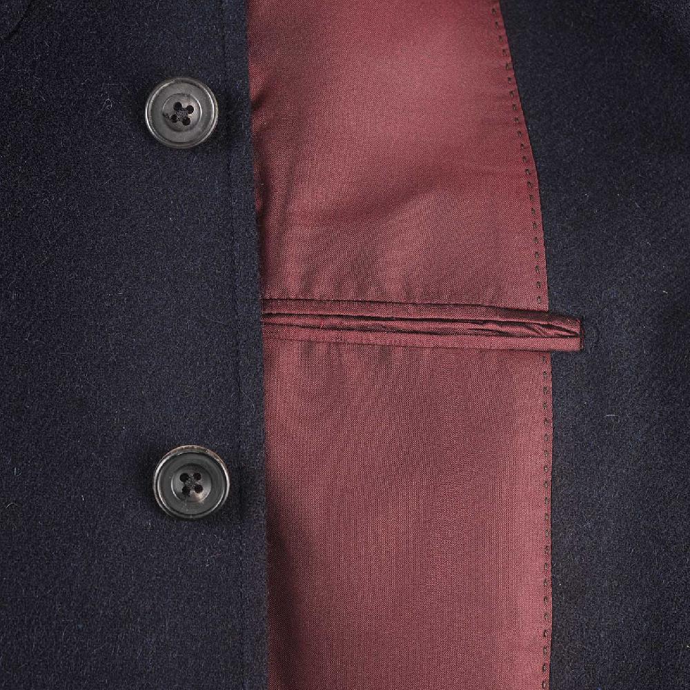 Rubinacci Giacca giorgio in cashmere blu Enormi risparmi