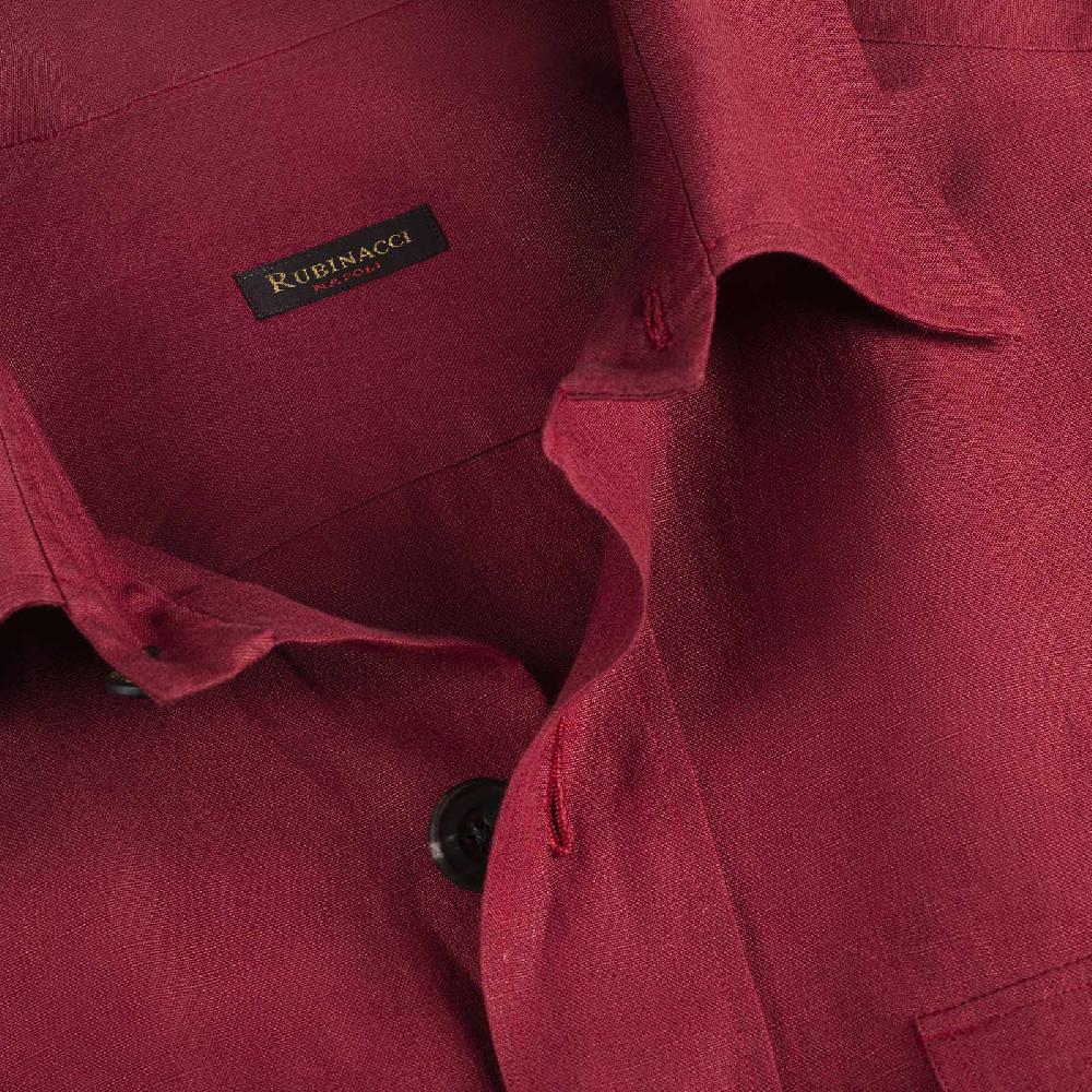 Rubinacci Sahariana in lino rosso Latest stili