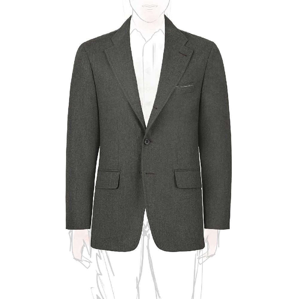 Rubinacci Giacca in lana verde Fino al 60% di sconto