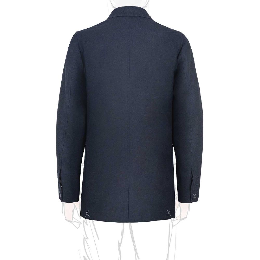 Rubinacci Giacca in flanella blu Fino al 55% di sconto