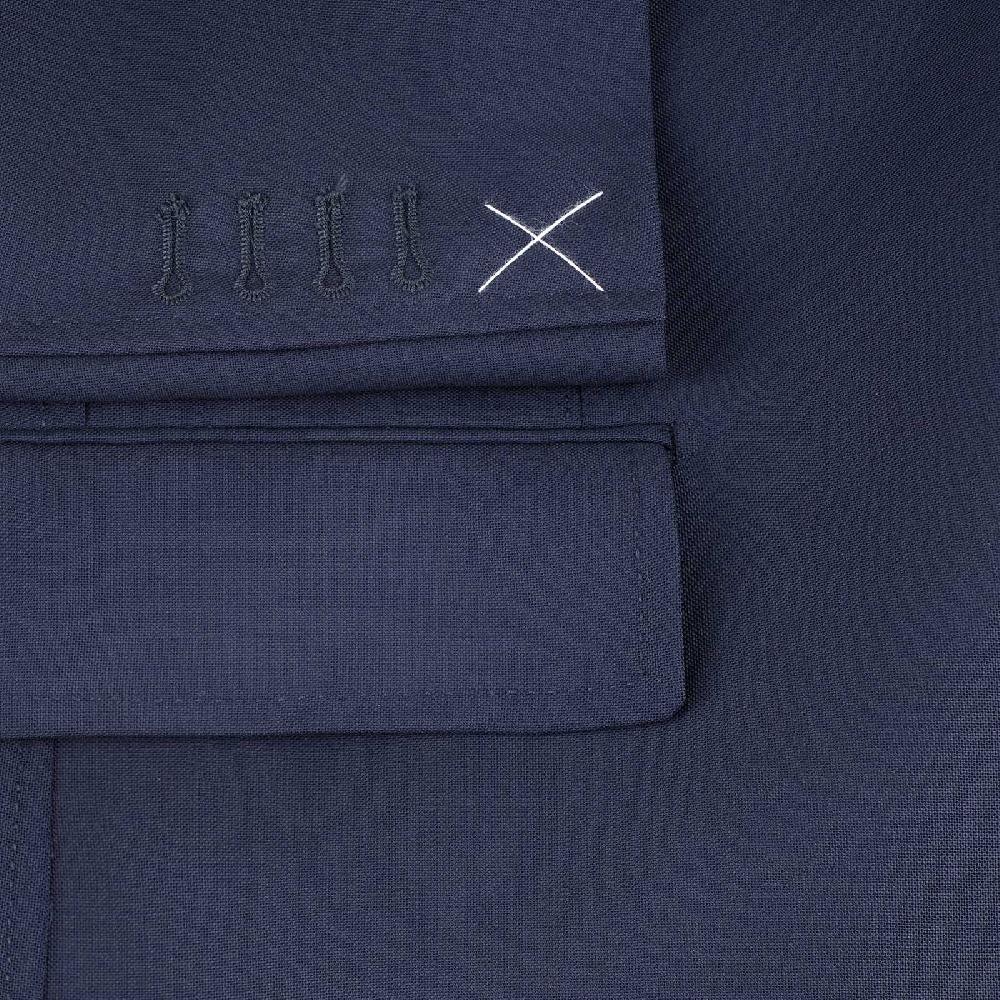 Rubinacci Giacca in hopsack blu Super sconto