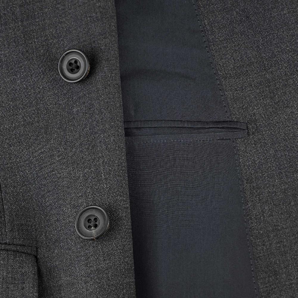 Rubinacci Giacca in hopsack grigio Enormi sconti