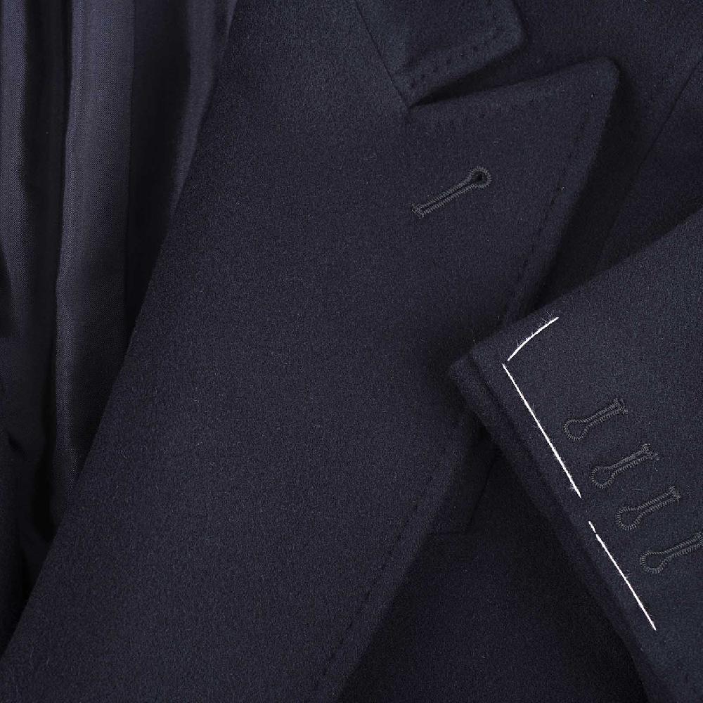 Rubinacci Giacca in lana blu Esporta salva