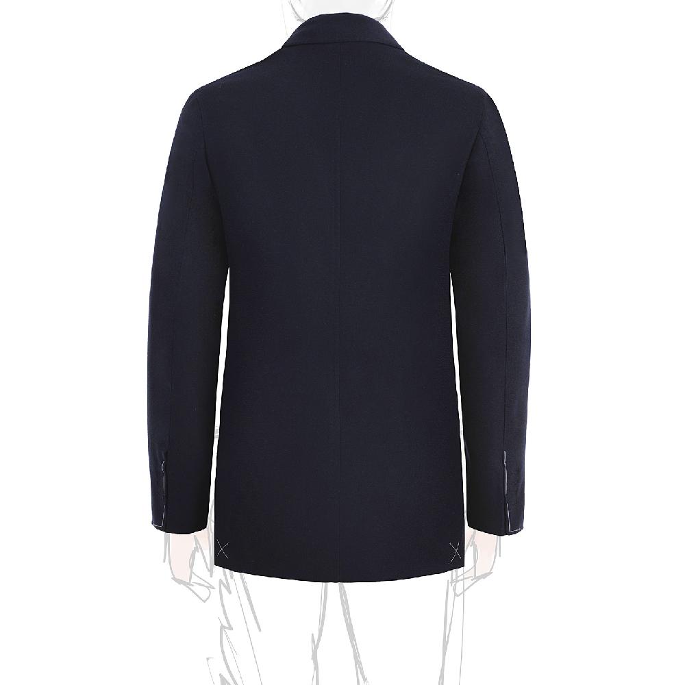 Rubinacci Giacca in cashmere blu Duty-free