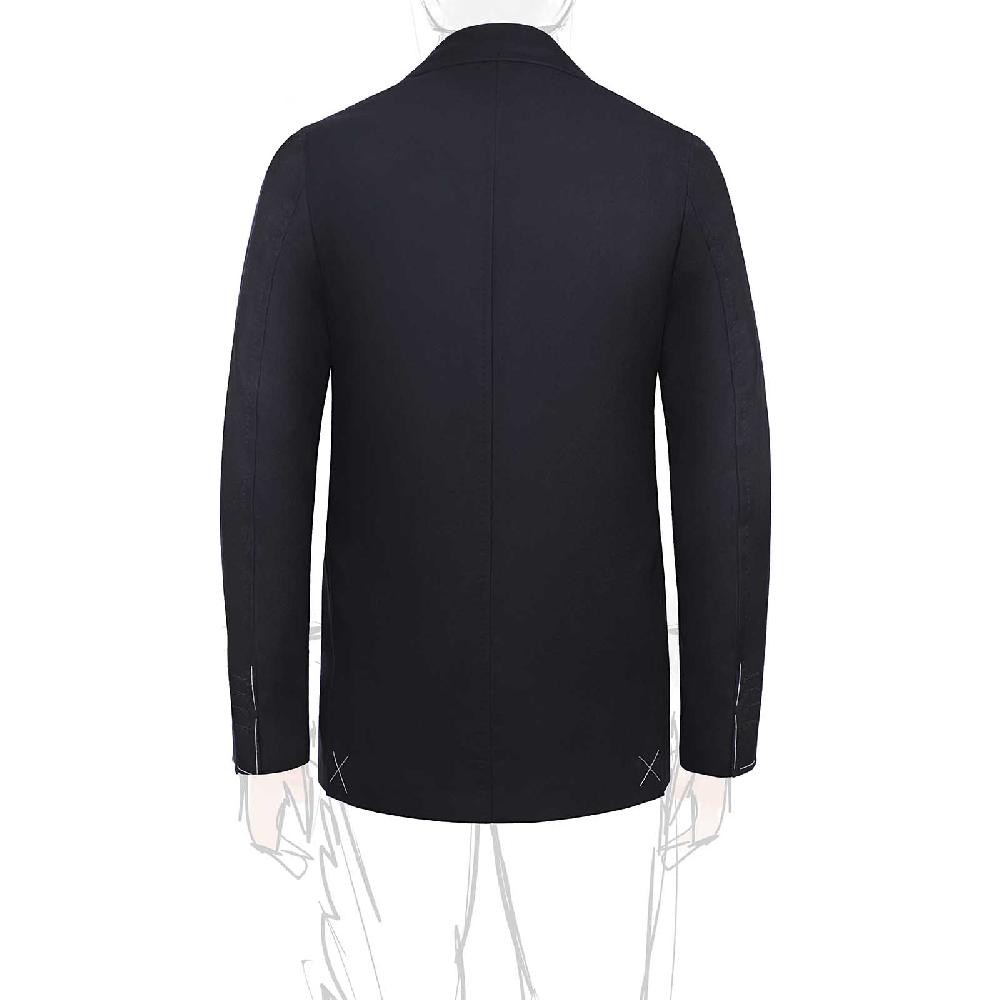 Rubinacci Giacca in cashmere blu Italia