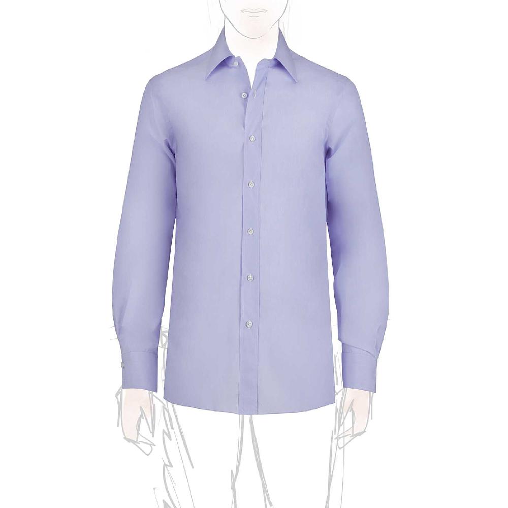 Rubinacci Camicia in cotone azzurra Offerta speciale