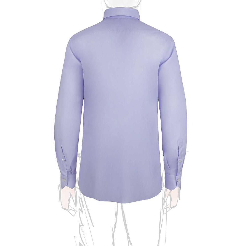 Rubinacci Camicia in cotone azzurra Offerta speciale