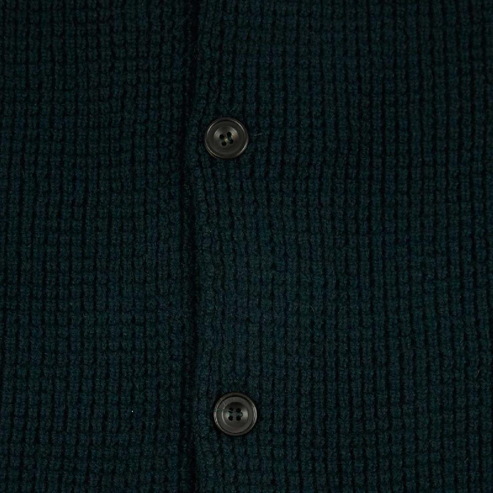 Rubinacci Cardigan cashmere verde scuro Black Friday