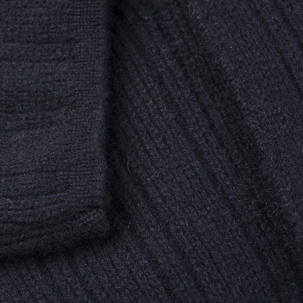 Rubinacci Cardigan doppio petto cashmere blu Offerta natalizia