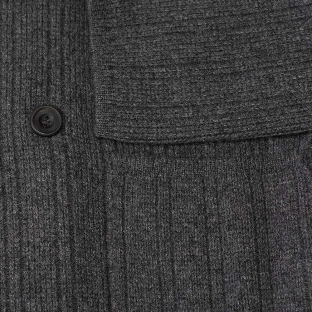 Rubinacci Cardigan doppio petto cashmere grigio Offerta Pasqua