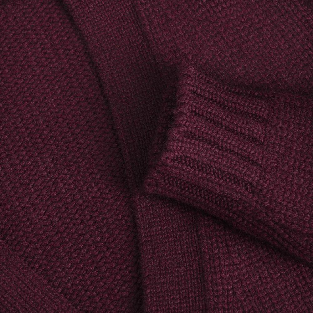 Rubinacci Cardigan cashmere bordeaux Offerta San Valentino