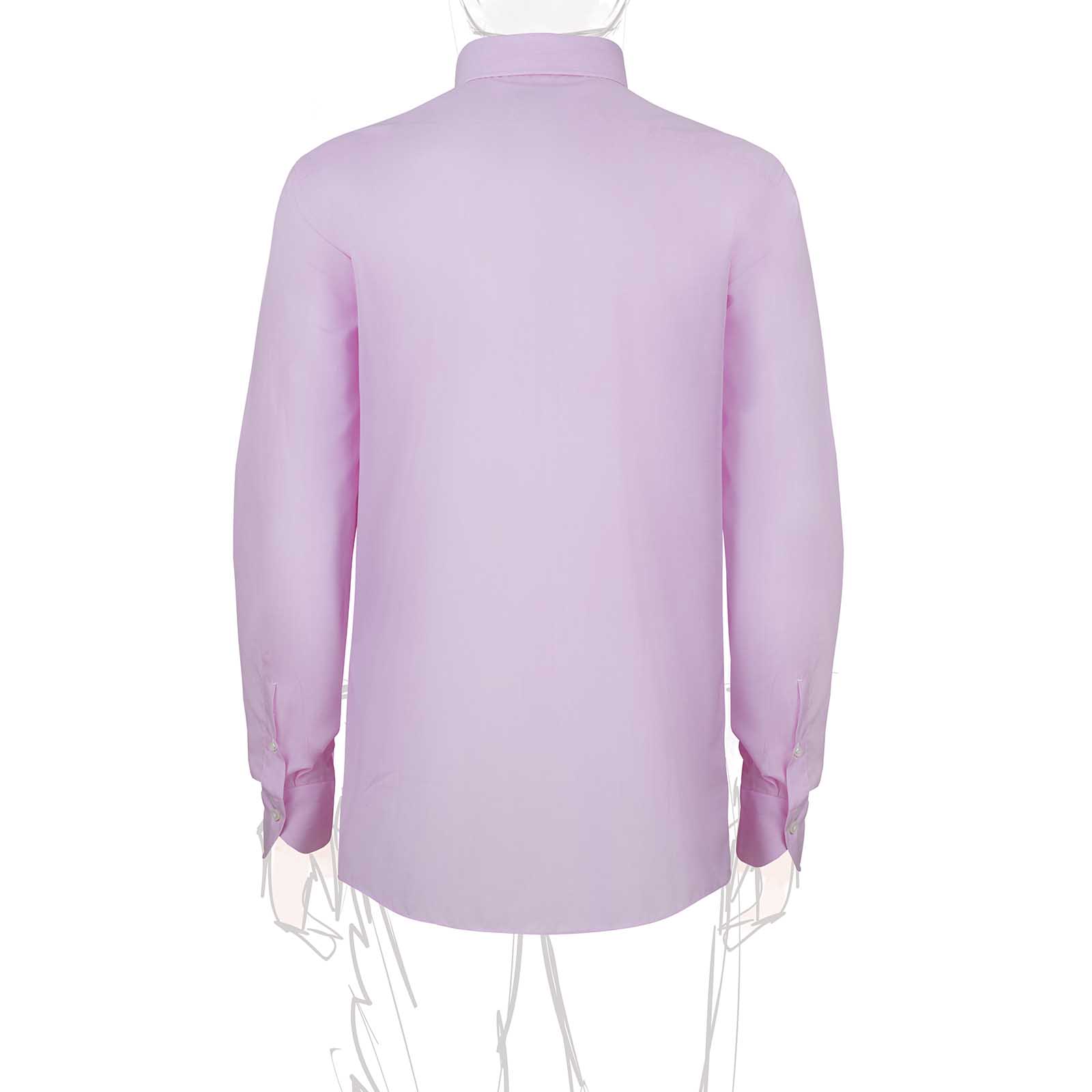 Rubinacci Camicia in cotone rosa Offerta migliore