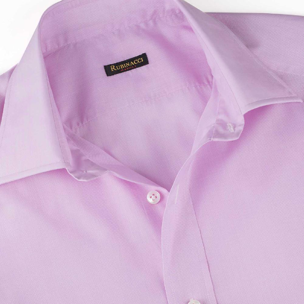 Rubinacci Camicia in cotone rosa Offerta migliore