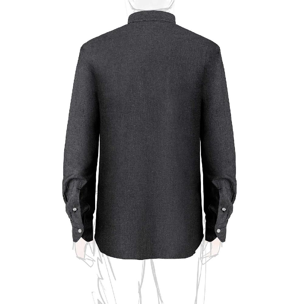 Rubinacci Camicia jeans grigio Online Outlet