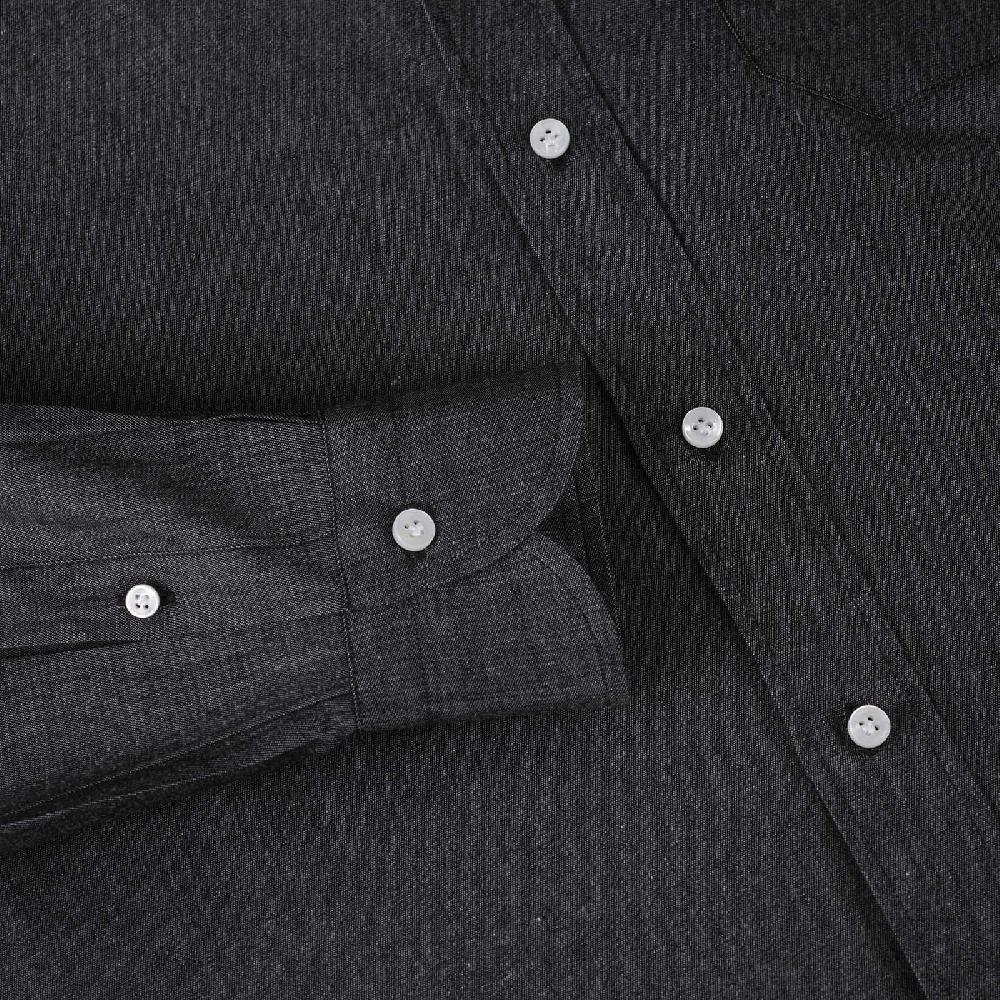 Rubinacci Camicia jeans grigio Online Outlet
