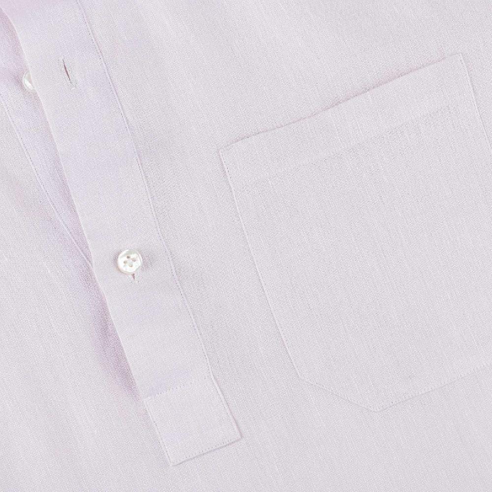 Rubinacci Polo in lino rosa Rilascio limitato