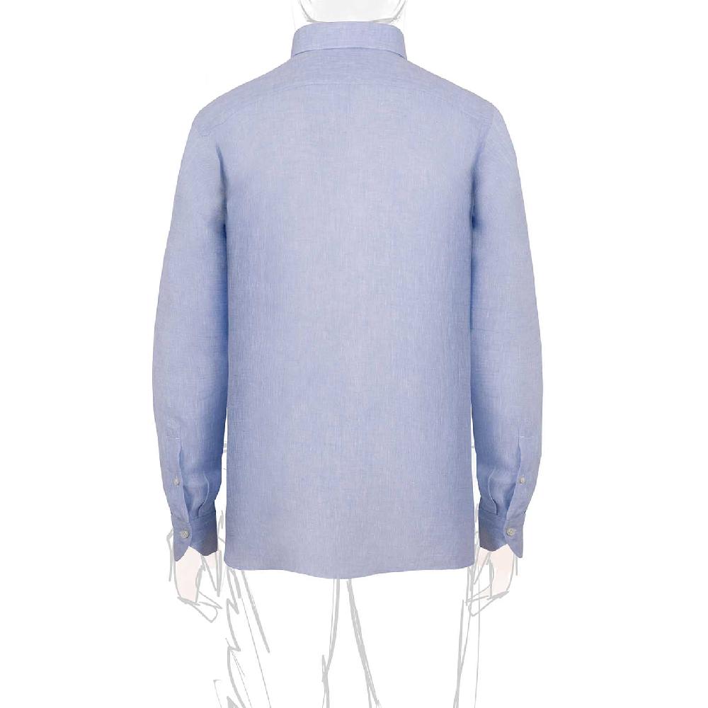Rubinacci Polo in lino cielo Ultimi tre giorni