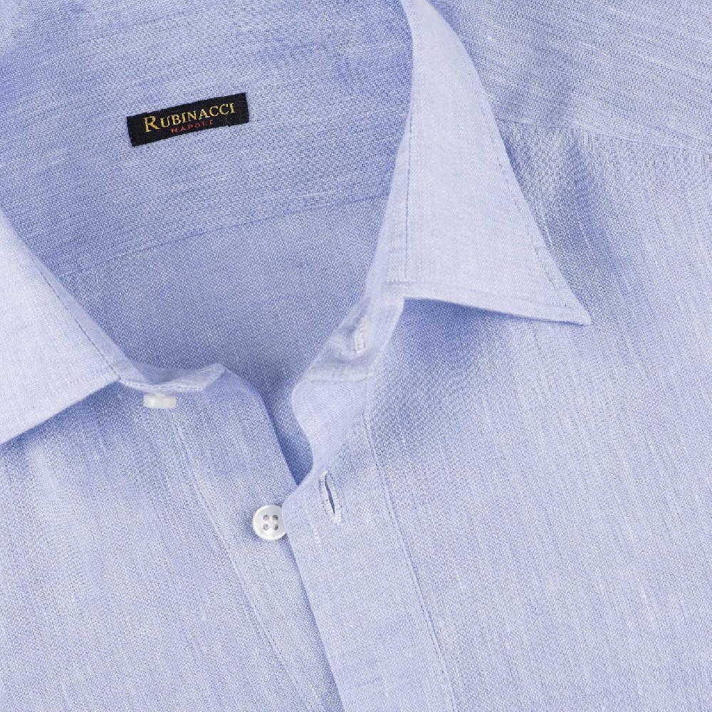 Rubinacci Polo in lino cielo Ultimi tre giorni