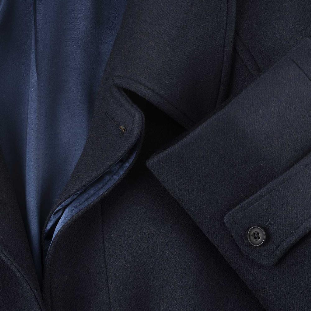 Rubinacci Cappotto raglan in lana skyfall blu Fino al 65% di sconto
