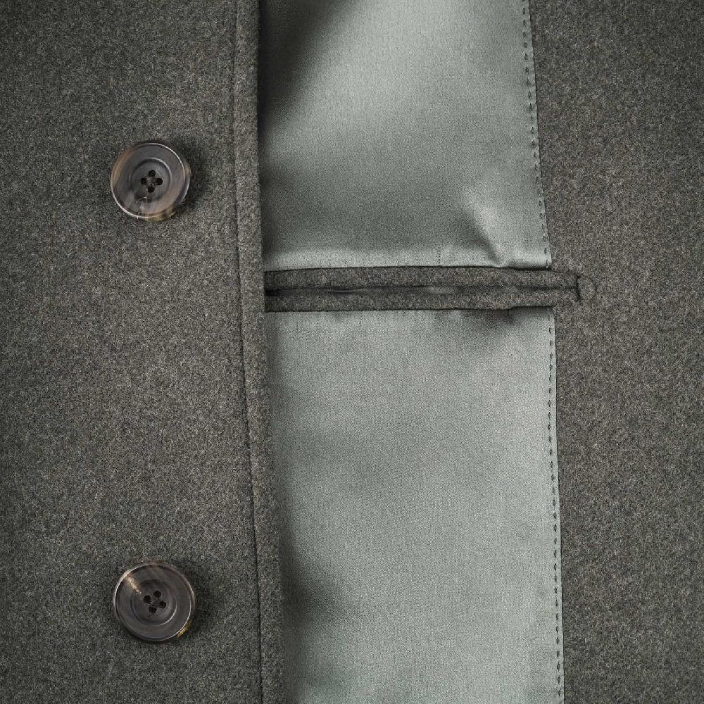 Rubinacci Cappotto raglan in lana skyfall verde Only for today