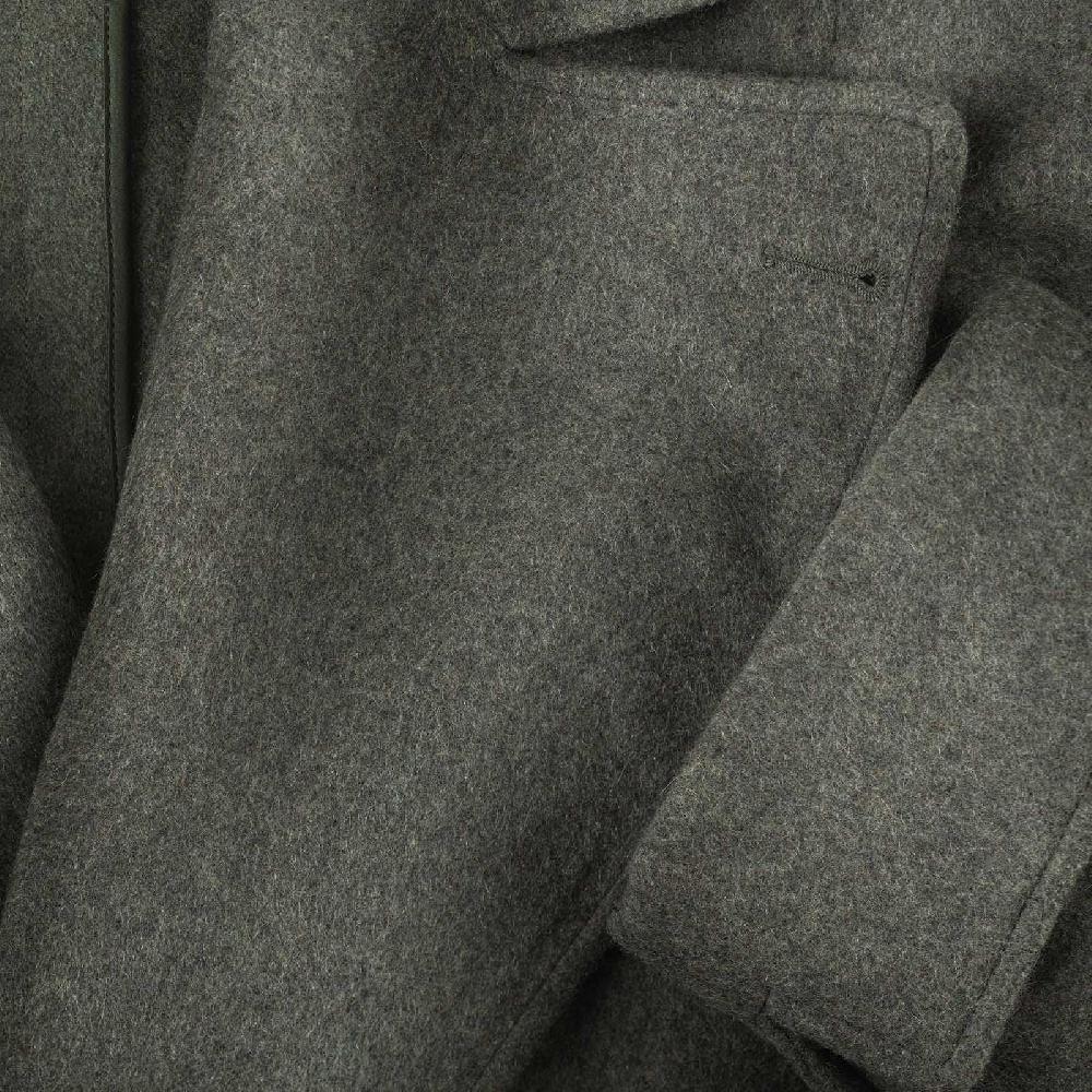 Rubinacci Cappotto ulster in cashmere verde Offerta speciale della fabbrica