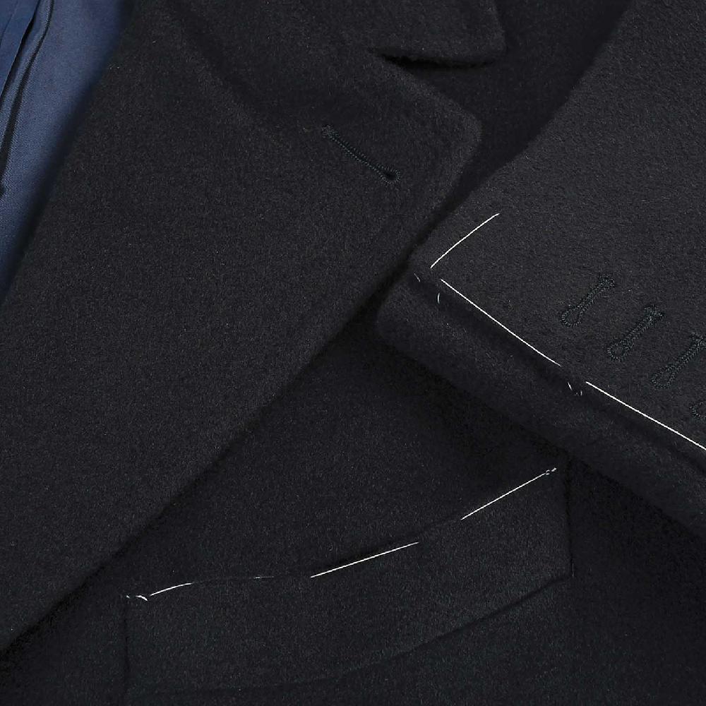 Rubinacci Cappotto in cashmere blu Duty-free