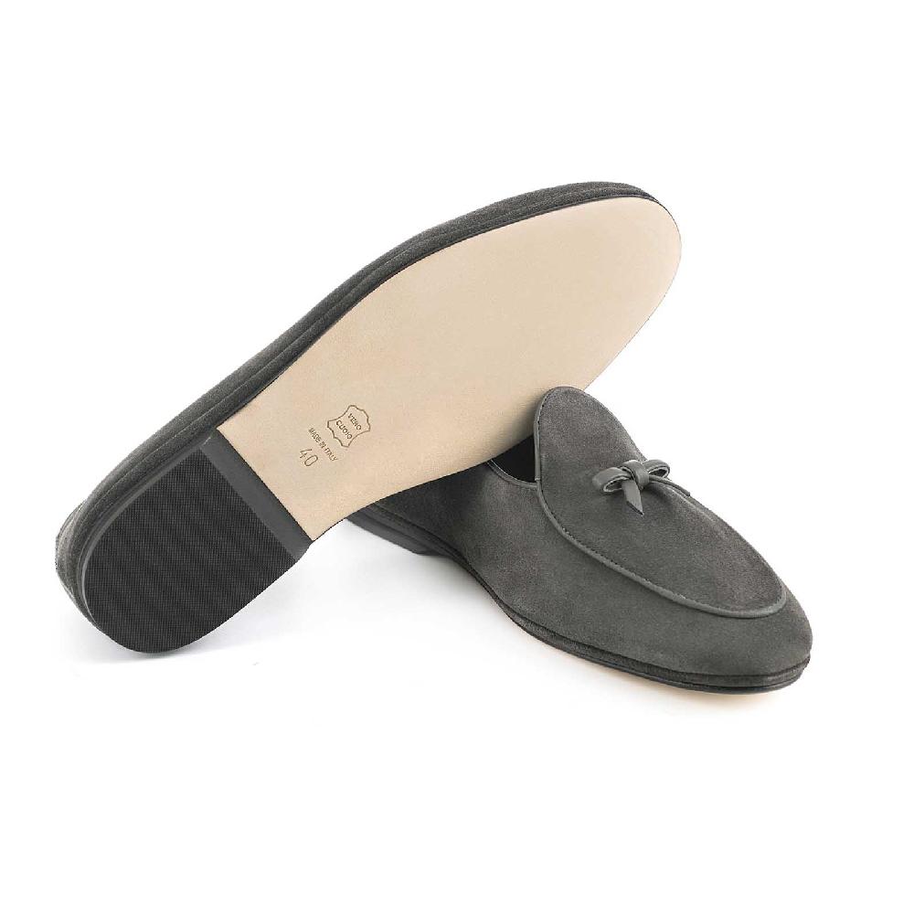 Rubinacci Marphy velour grigio Consegna Veloce