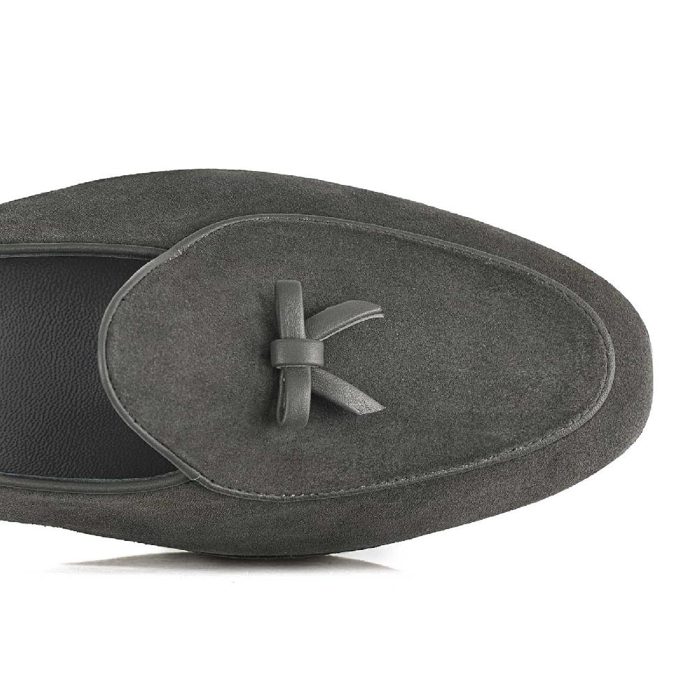 Rubinacci Marphy velour grigio Consegna Veloce