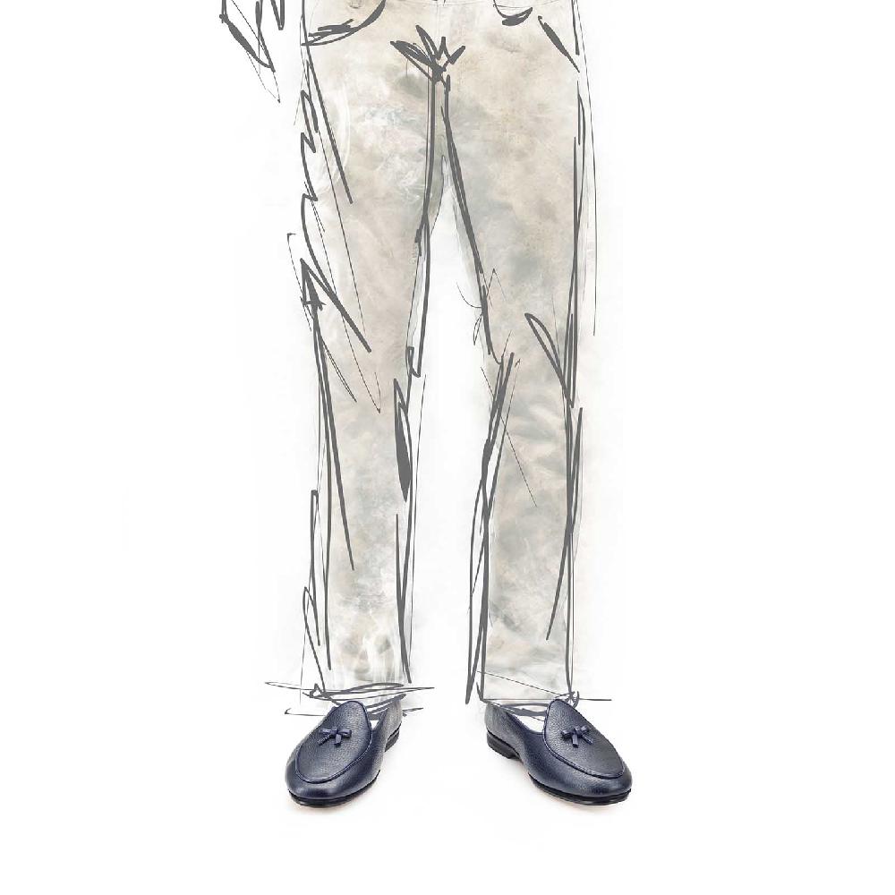 Rubinacci Marphy cervo blu Fino Al -60%