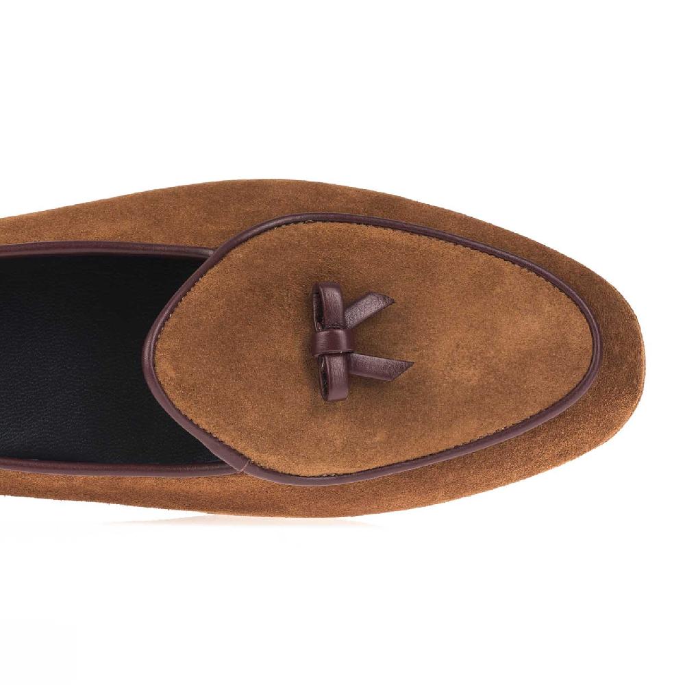 Rubinacci Marphy velour marrone chiaro Shopping Online