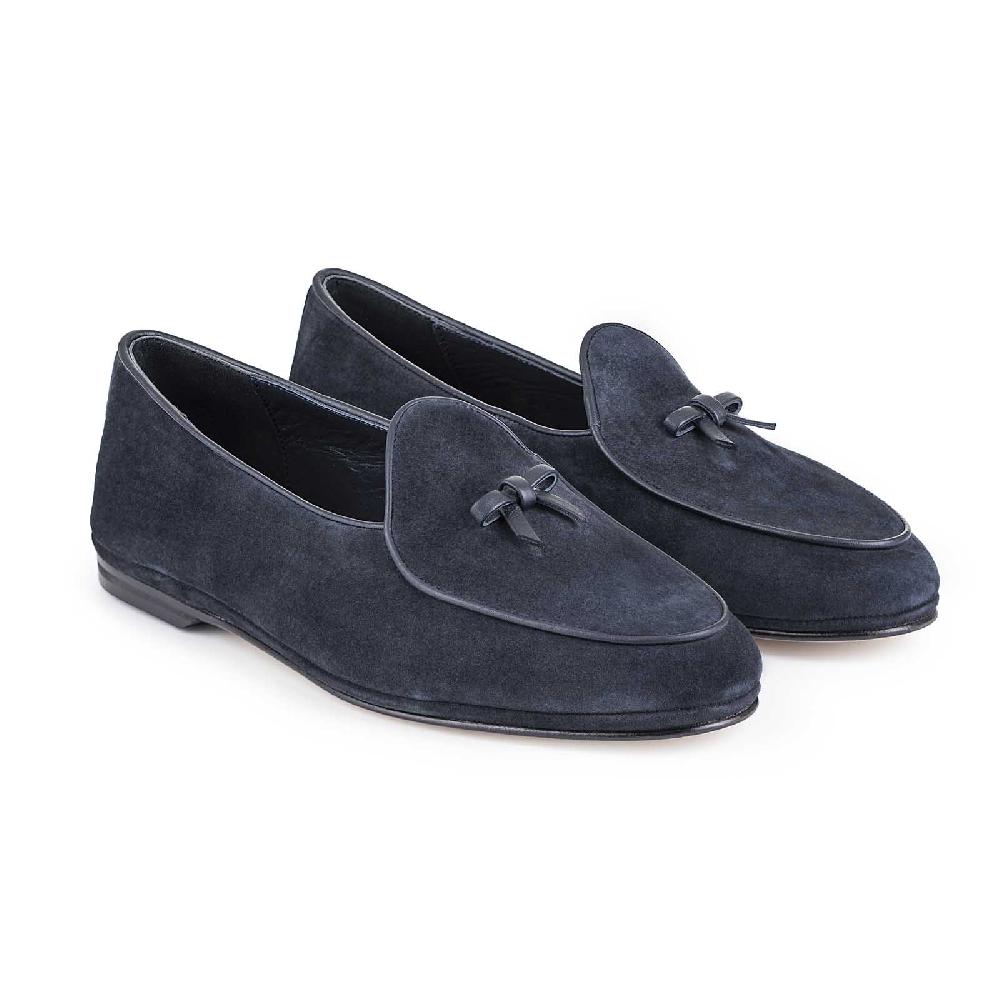 Rubinacci Marphy velour blu