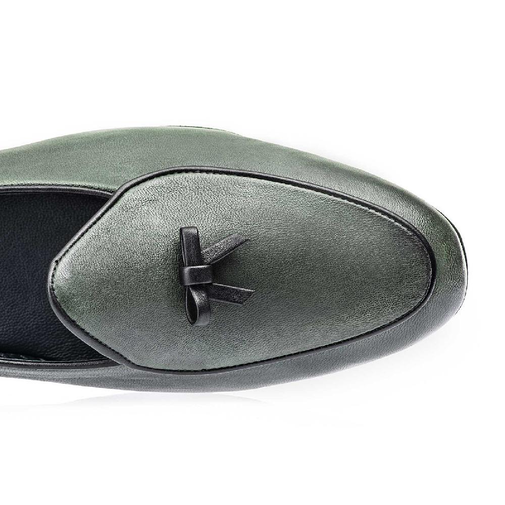 Rubinacci Marphy capretto verde Offerta