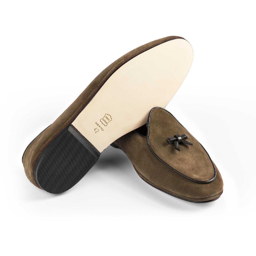 Rubinacci Marphy velour coffee Vendita Calda