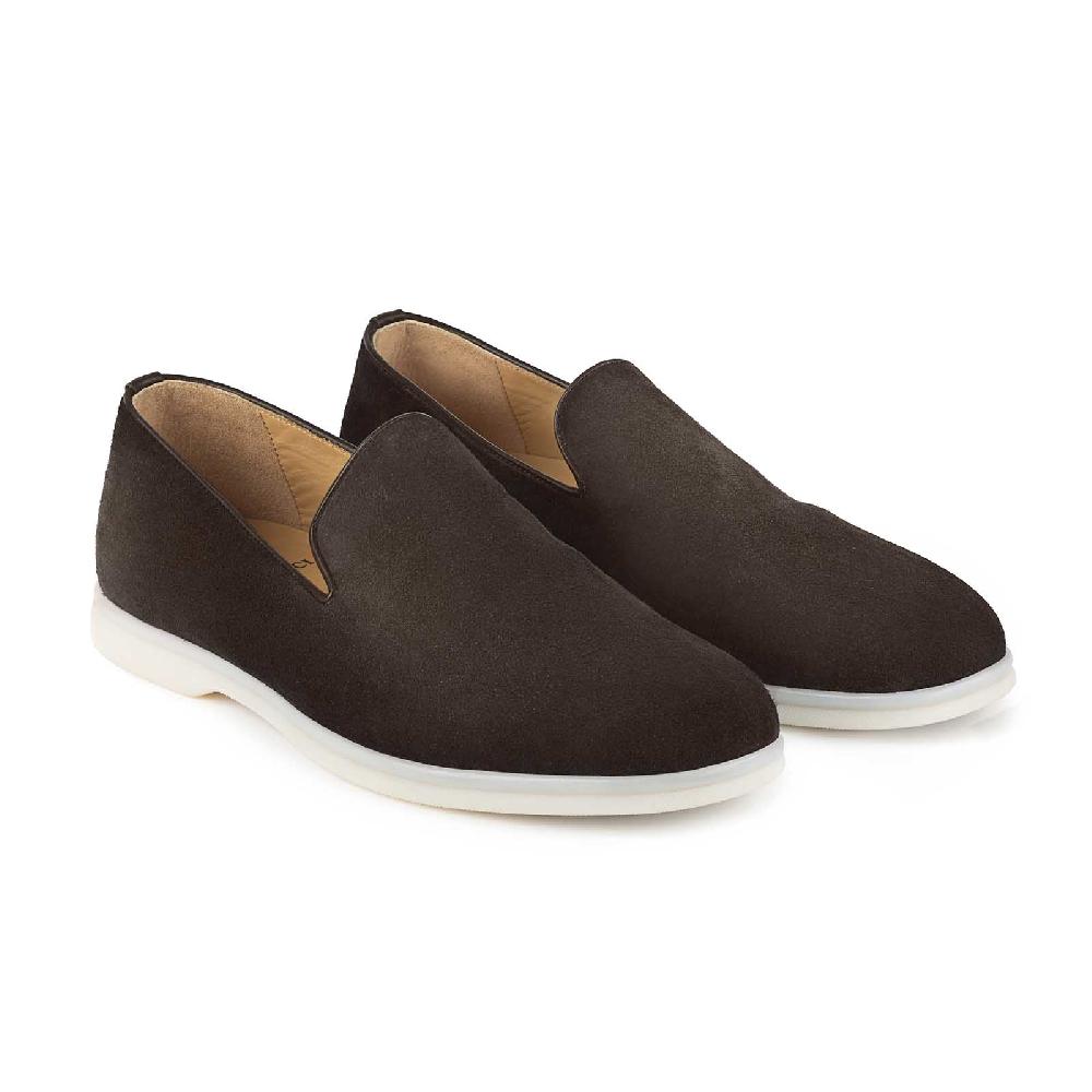 Rubinacci Sailing shoes testa di moro