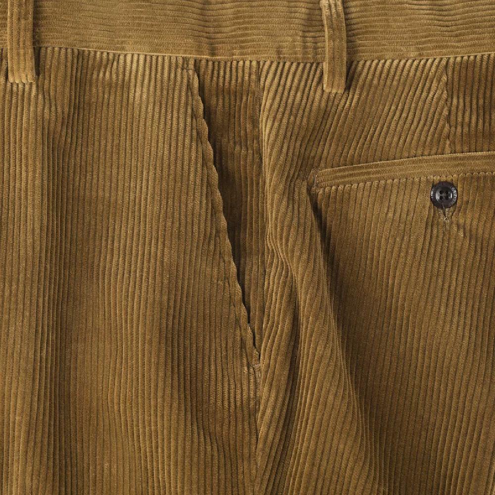 Rubinacci Pantalone in velluto a coste visone Online Outlet