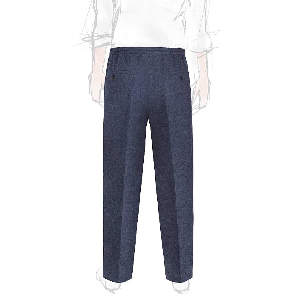 Rubinacci Pantalone leisure in flanella jeans Nuovi prodotti