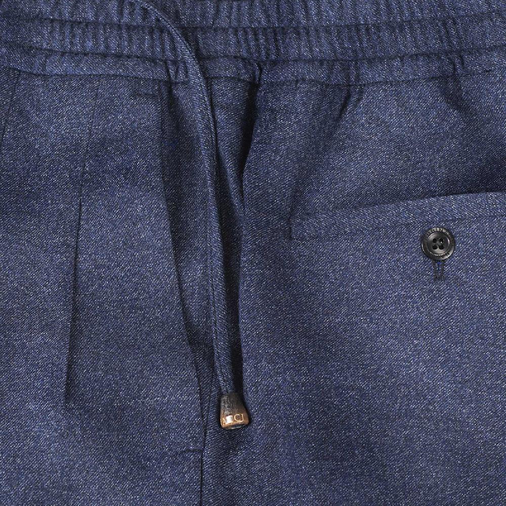 Rubinacci Pantalone leisure in flanella jeans Nuovi prodotti