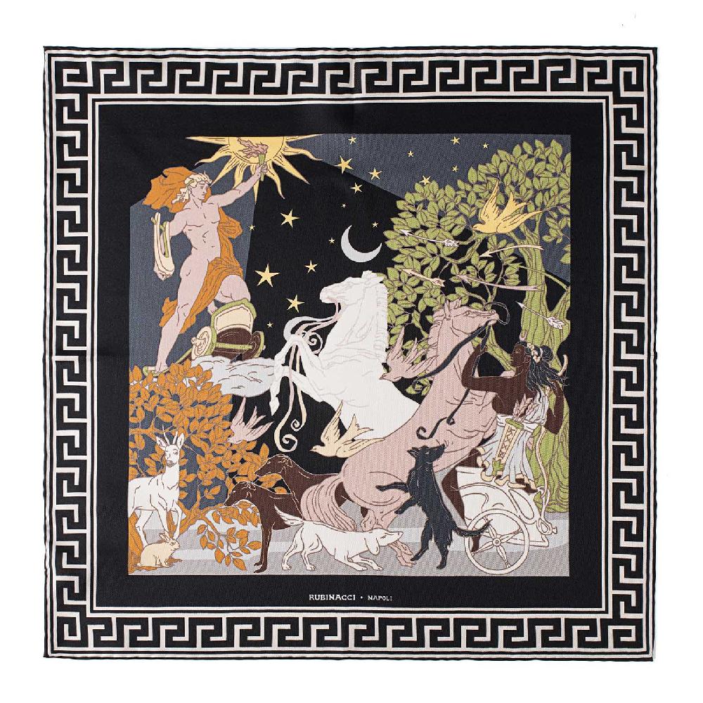 Rubinacci Pochette Artemide e Apollo nero Sconto