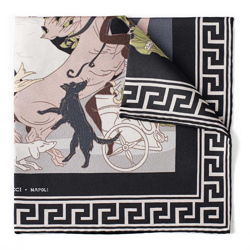 Rubinacci Pochette Artemide e Apollo nero Sconto