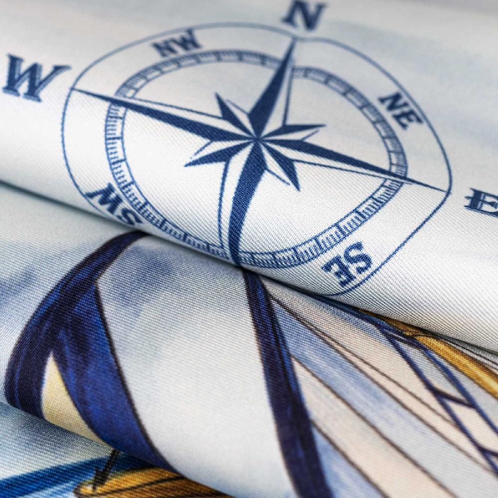 Rubinacci Pochette match race new zeland team blu notte In Saldo