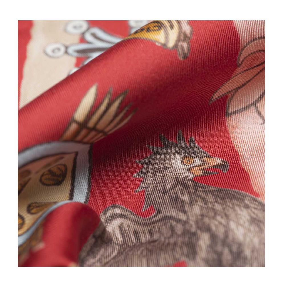 Rubinacci Pochette mendoza rosso Negozio online di fabbrica