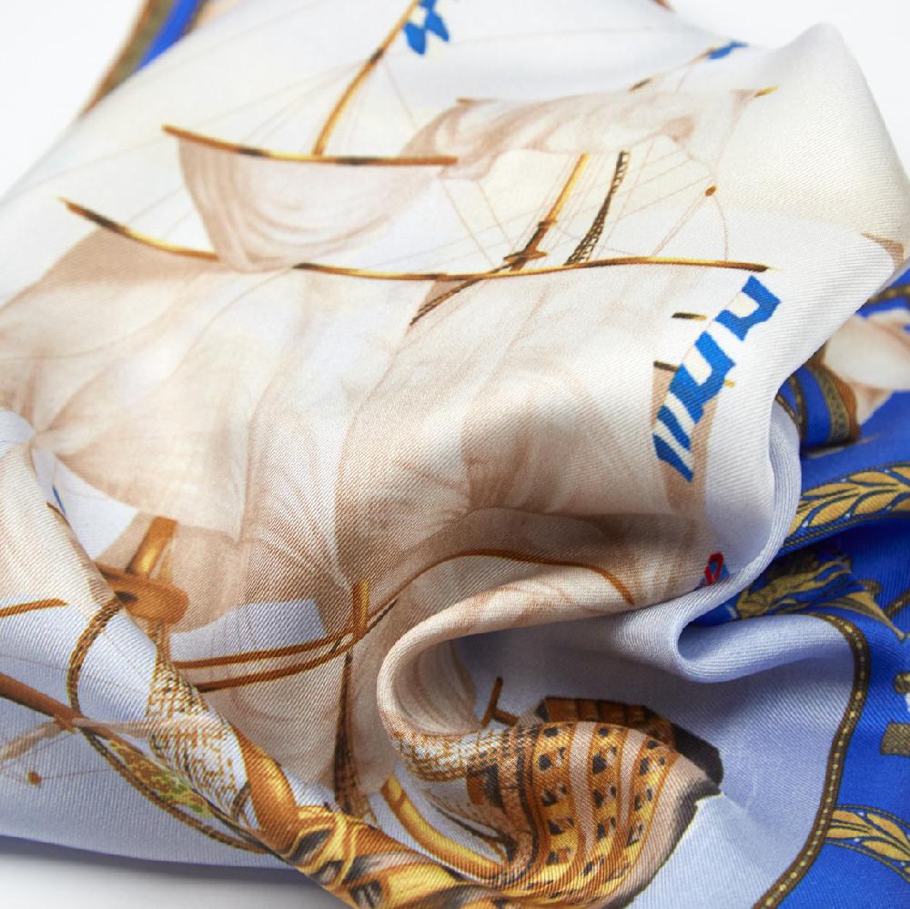 Rubinacci Pochette victory azzurro Grande vendita