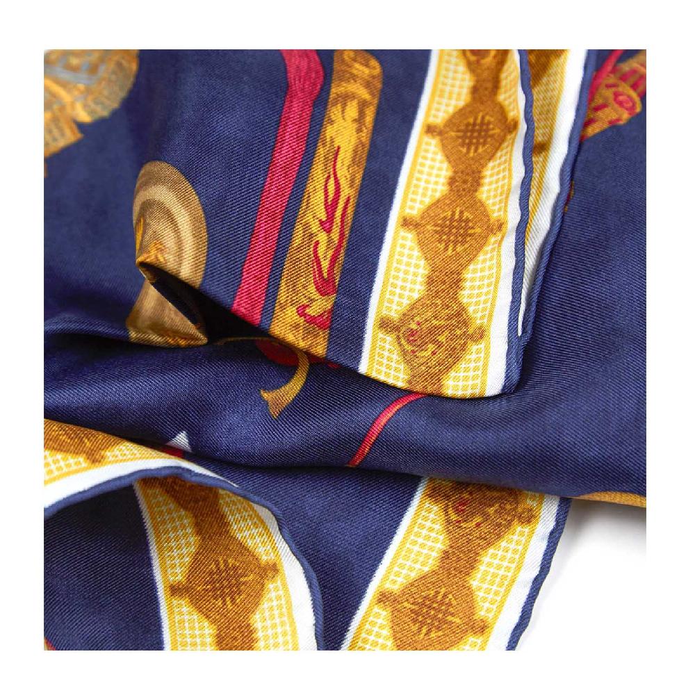 Rubinacci Pochette samurai blu notte Shopping online