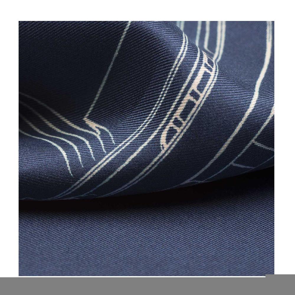 Rubinacci Pochette garage italia blu navy Offerta Pasqua
