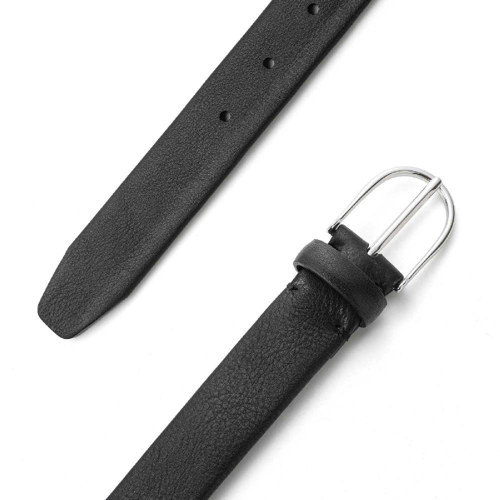 Rubinacci Cintura tubolare guanto nera Latest fashion