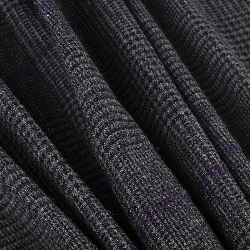 Rubinacci Sciarpa principe di galles grigio Fino al 55% di sconto