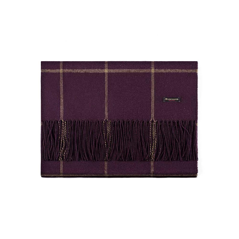 Rubinacci Sciarpa quadri bordeaux 50% di sconto con spedizione gratuita